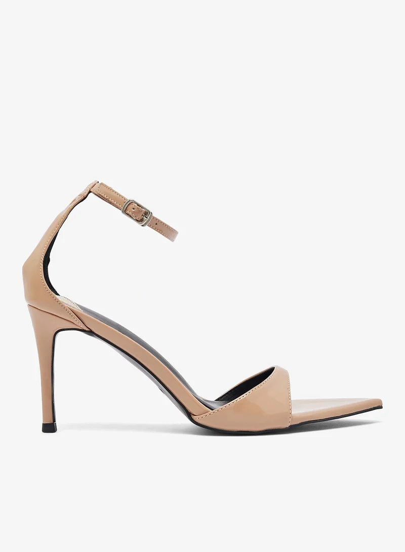 High Heel Stiletto Strap Detail Classic Sandals